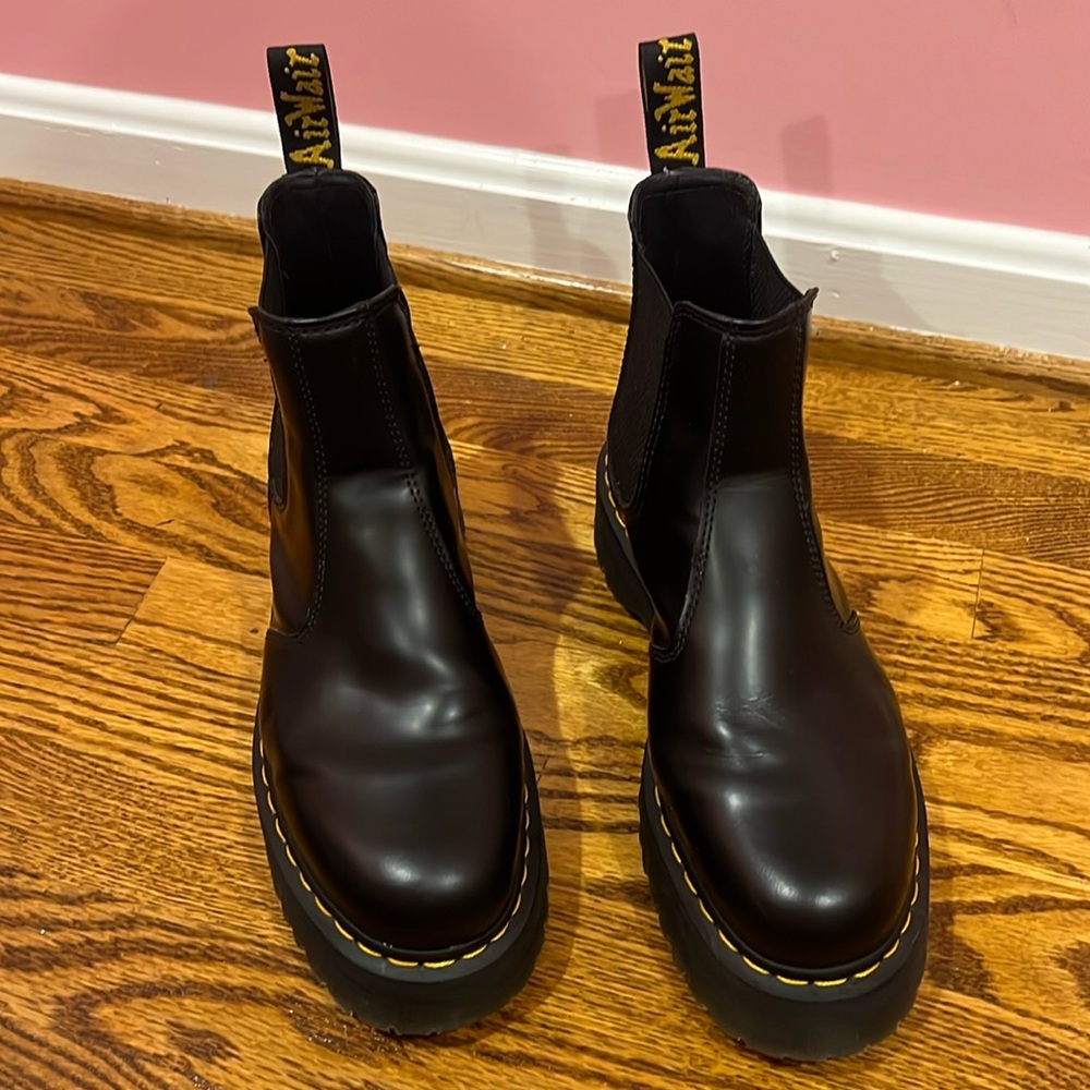Doc Martens Ladies 11 Slip On Platform